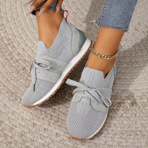 [#1 Trending 2024] PREMIUM 🔥Women's Breathable Flying Woven Sneakers (SALE 70% OFF)