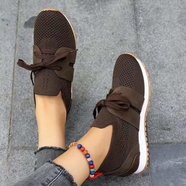 [#1 Trending 2024] PREMIUM 🔥Women's Breathable Flying Woven Sneakers (SALE 70% OFF)